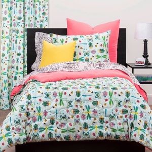 Highlights Snug As A Bug Comforter, Sham, Curtain Panels